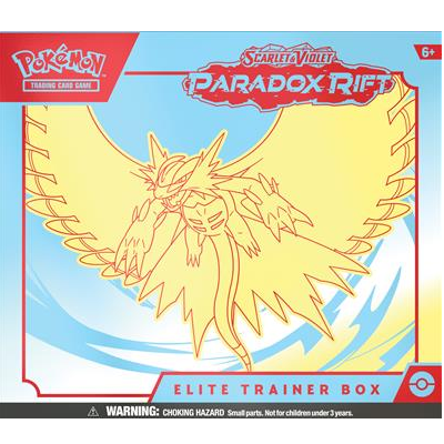 Pokémon TCG: Scarlet & Violet Paradox Rift Elite Trainer Box (Roaring Moon)