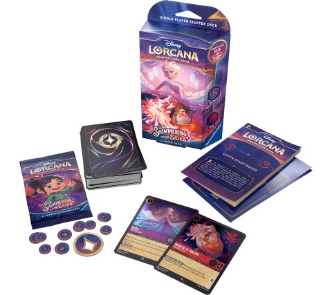 Disney Lorcana - Shimmering Skies Starter Deck (set van 2 inclusief 2 boosters)