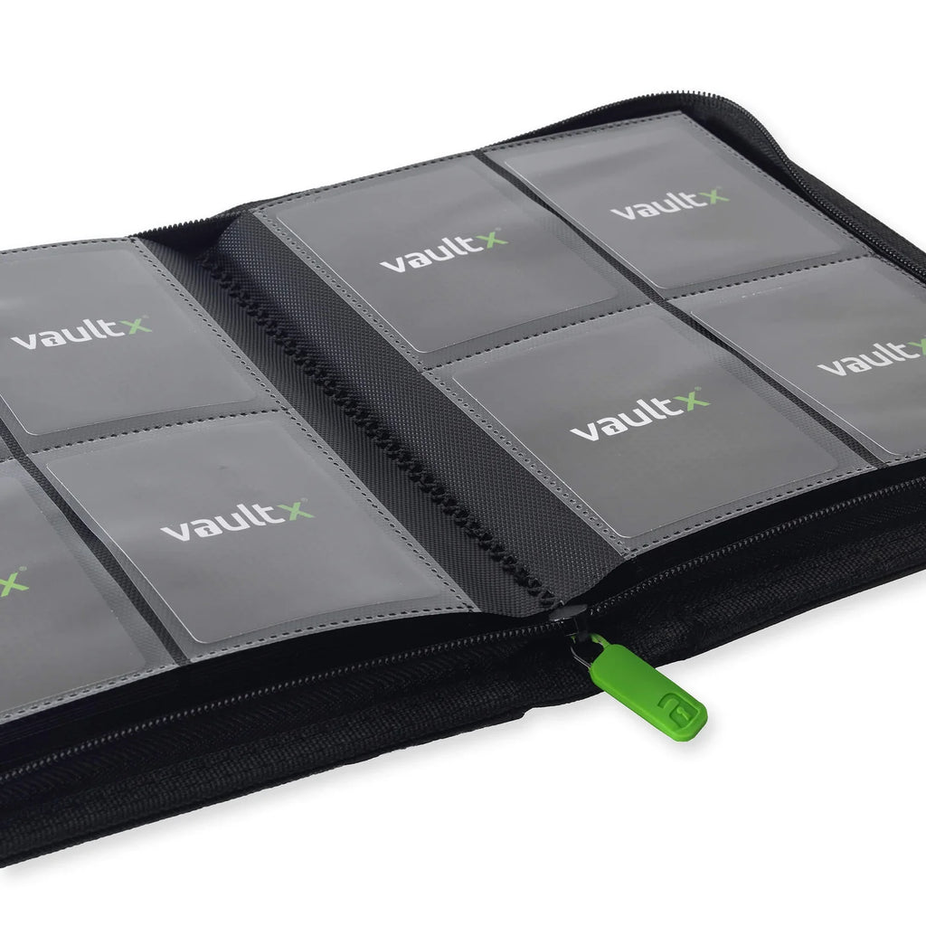 Vault X  Exo-Tec® Zip Binder 4-Pocket (160 pocket - Multiple colors available)