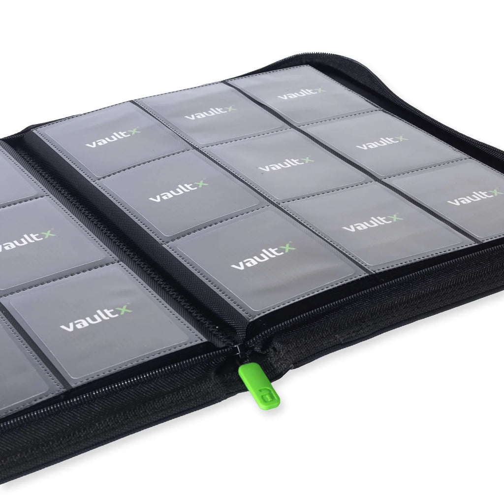 Vault X Exo-Tec® Zip Binder 9-Pocket: (360  Pocket - Multiple colors Available)