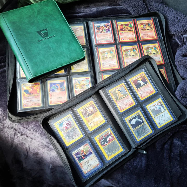 Dossier de collection Premium 3''X4'' à chargement par le haut [216 pochettes 3X3]