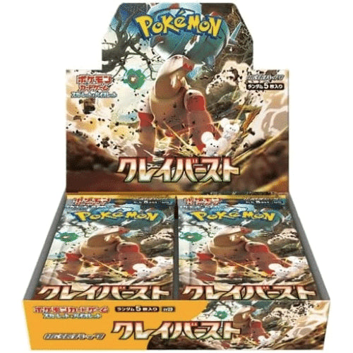 Pokémon TCG: Clay Burst Booster Box Japans