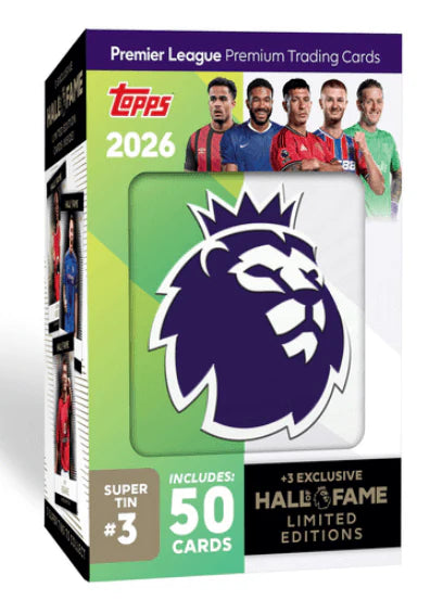 Topps - Premier League 2025/26 Trading Cards Super Tin