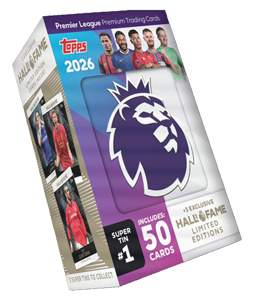 Topps - Premier League 2025/26 Trading Cards Super Tin