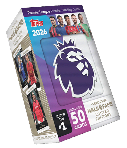 Topps - Premier League 2025/26 Trading Cards Super Tin