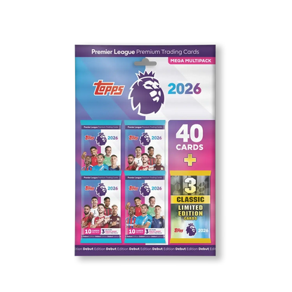 Topps - Premier League 2025/26 Trading Cards Mega Multipack