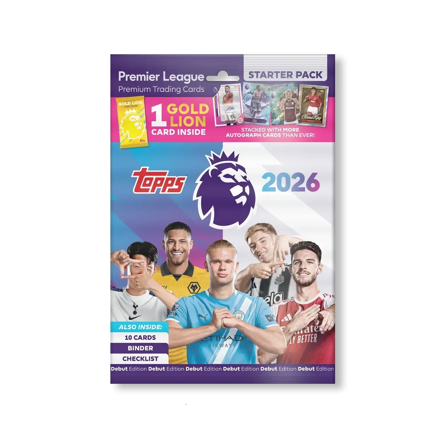 Topps - Premier League 2025/26 Trading Cards Starter Pack