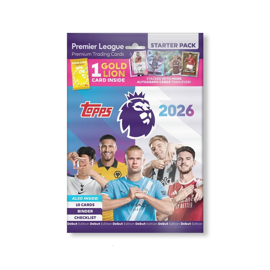 Topps - Premier League 2025/26 Trading Cards Starter Pack