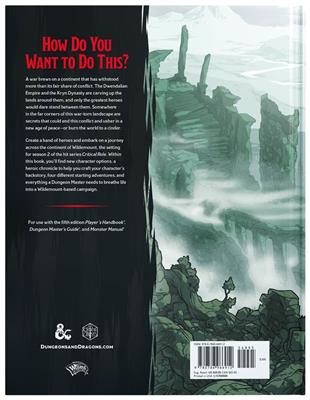 D&D 5.0 - Explorer's Guide to Wildemount
