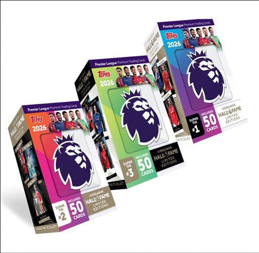 Topps - Premier League 2025/26 Trading Cards Super Tin