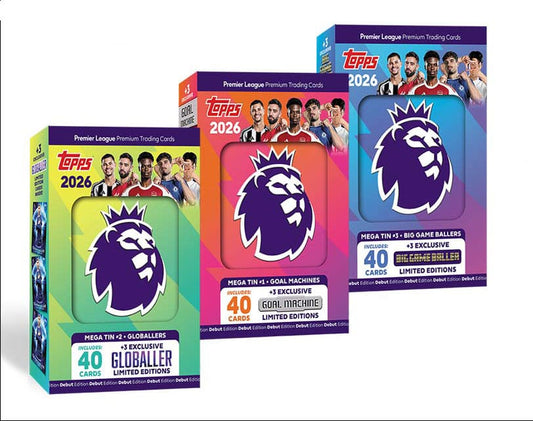 Topps - Premier League 2025/26 Trading Cards Mega Tin